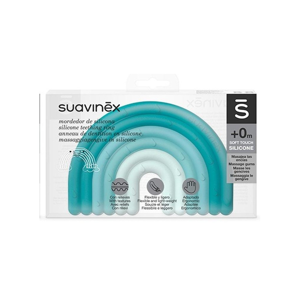 Suavinex Mordedor De Silicona Etapa 1, 1 Unidad