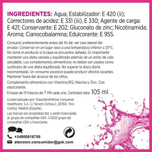 Multicentrum Energia Y Vitalidad Sabor Frambuesa 15 Amp