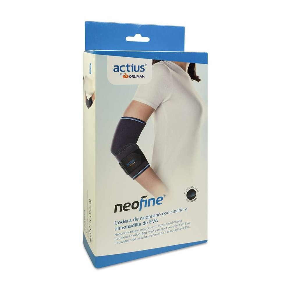 Orliman Neofine Codera De Neopreno Con Cincha Y Almohadilla De Eva Acn403 Talla 4 29-32 Cm, 1 Unidad