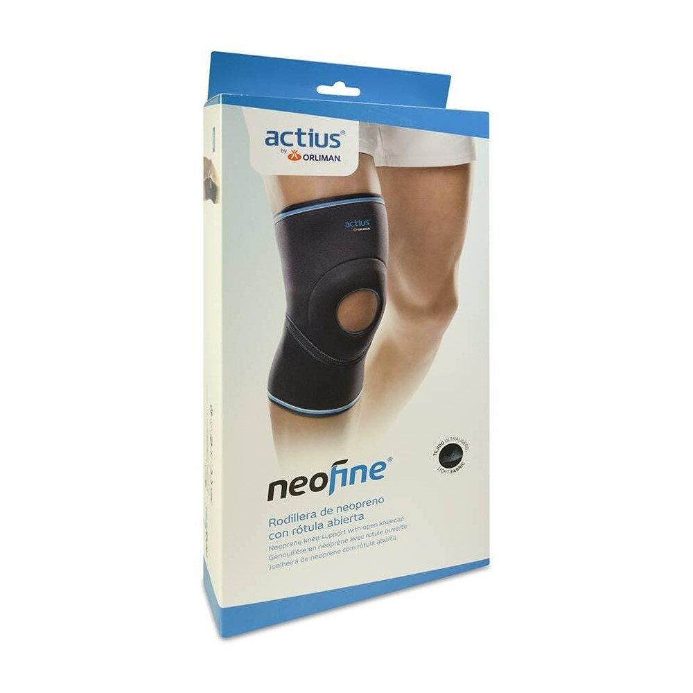 Orliman Neofine Rodillera De Neopreno Con Rótula Abierta Acn803 Talla 2, 1 Unidad