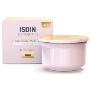 Isdin Isdinceutics Hyaluronic Moisture Crema Hidratante Facial Piel Sensible, 50 Ml