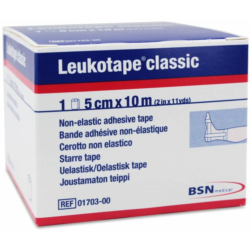 Leukotape Classic 5 Cm X 10 M, 1 Ud
