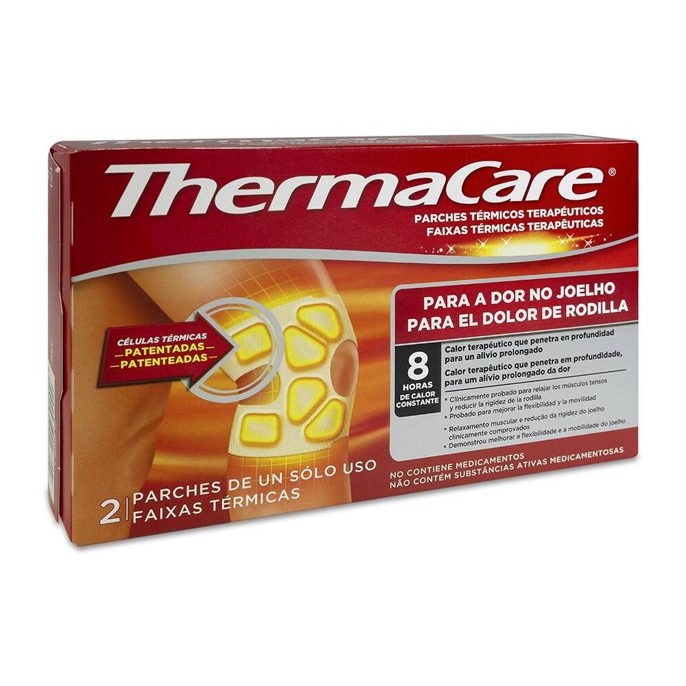Thermacare Parche Térmico Para Rodilla, 2 Parches