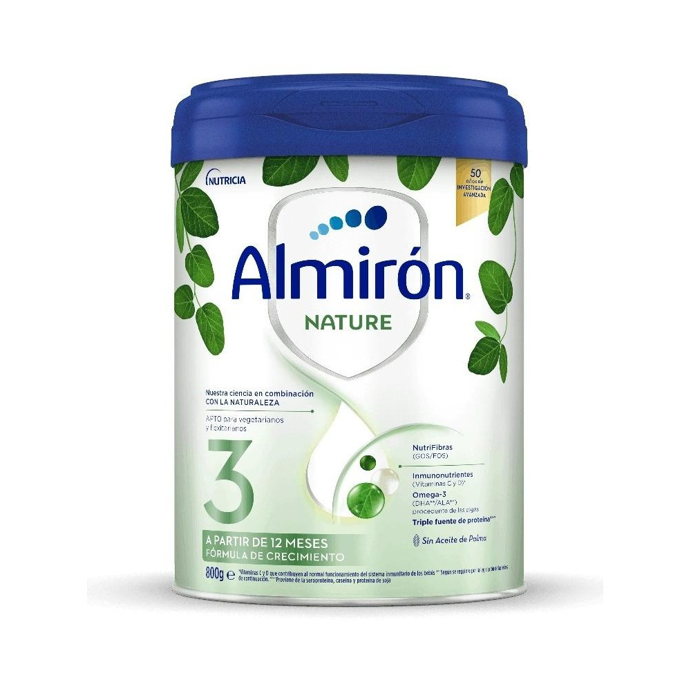 Almirón Nature 3 Leche A Partir De 12 Meses, 800 G