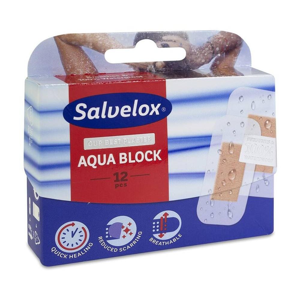 Salvelox Aqua Block Cura Rapid, 12 Uds