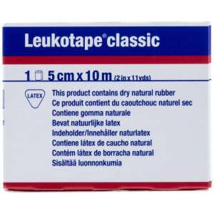 Leukotape Classic 5 Cm X 10 M, 1 Ud