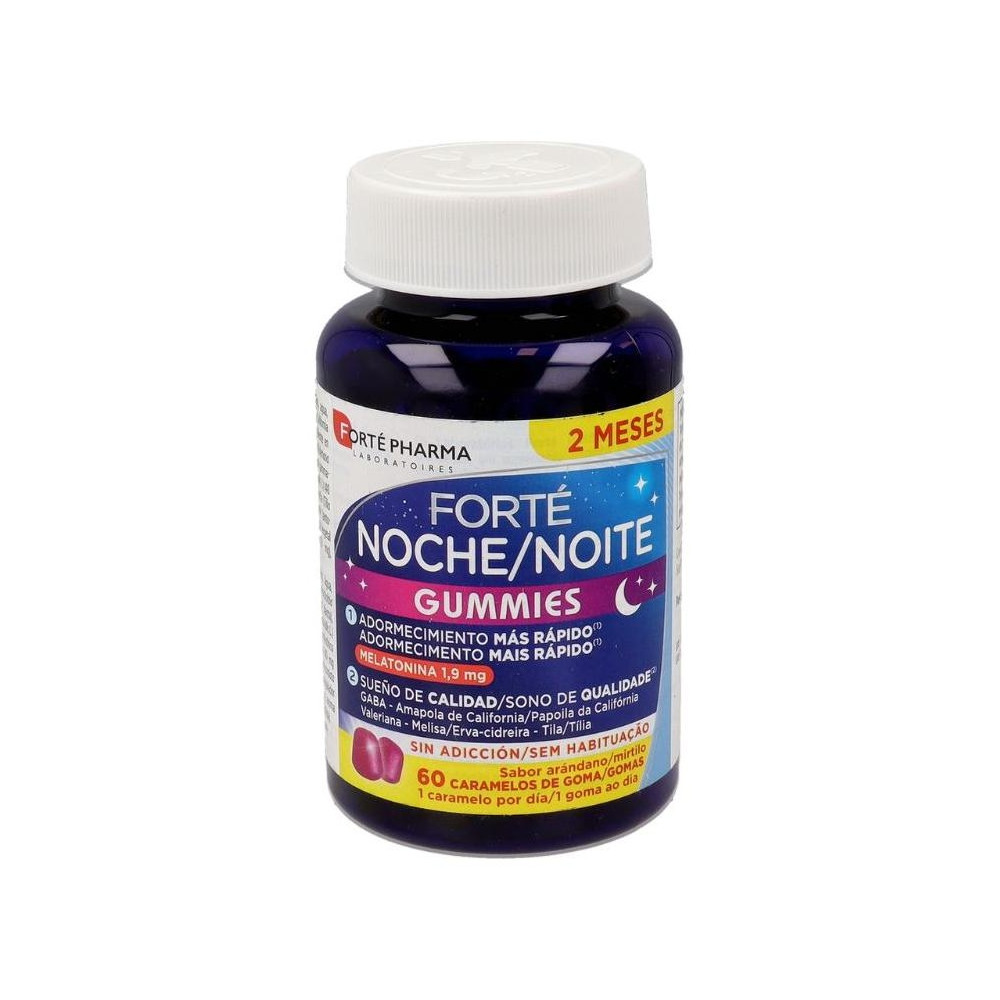 Forté Noche Adormecimiento Más Rápido 60 Gummies