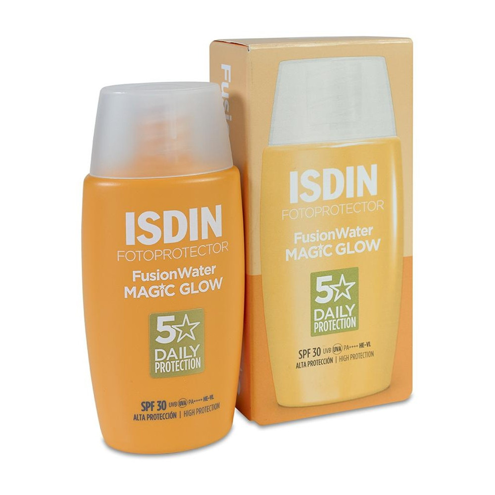 Isdin Fusion Water Magic Glow Fotoprotector Facial Spf30, 50 Ml