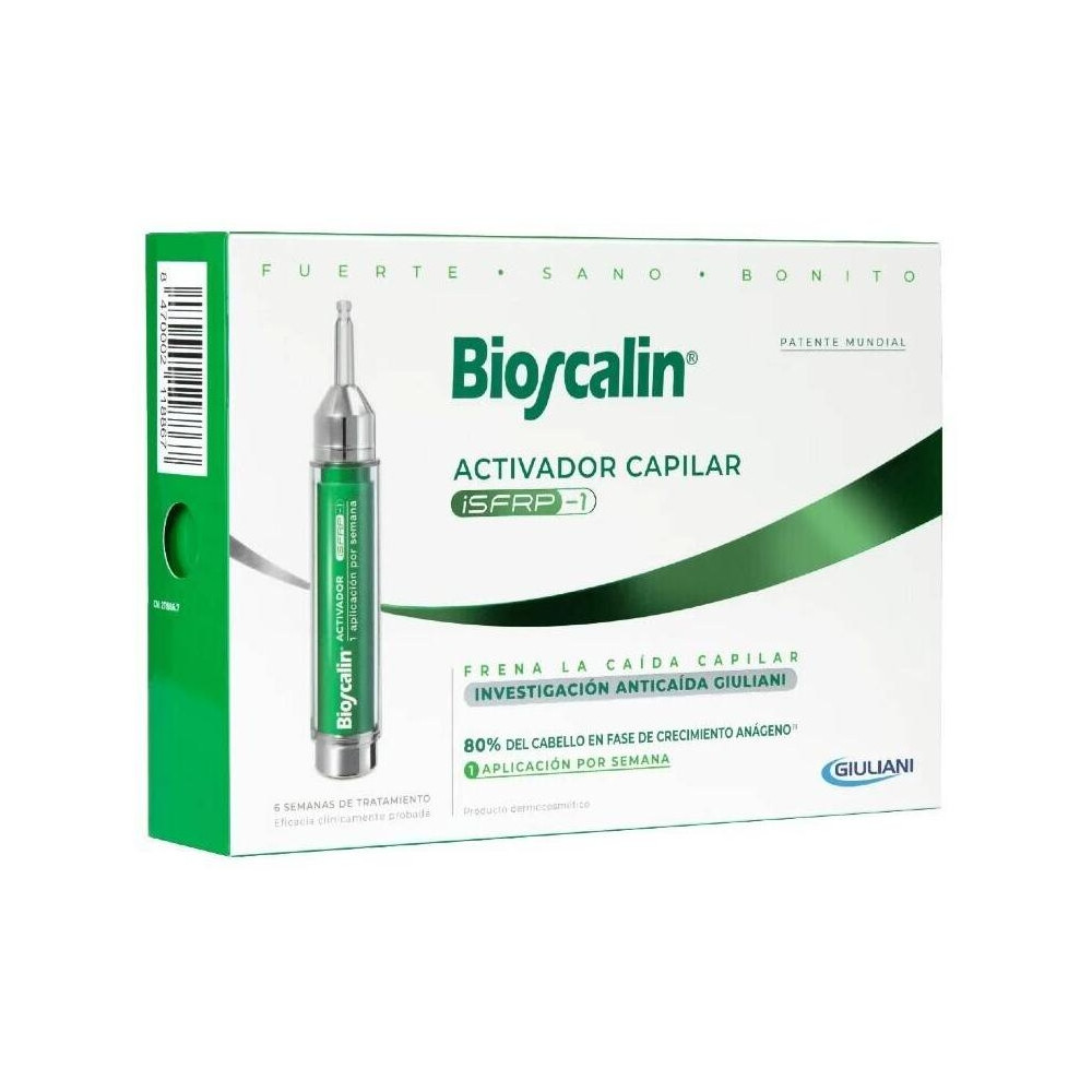 Bioscalin Nova Genina Activador Capilar Anticaída Isfrp-1, 1 Unidad