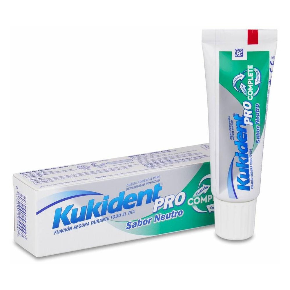 Kukident Pro Complete Crema Adhesiva Prótesis Neutro 47G