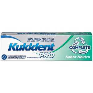 Kukident Pro Complete Crema Adhesiva Prótesis Neutro 47G