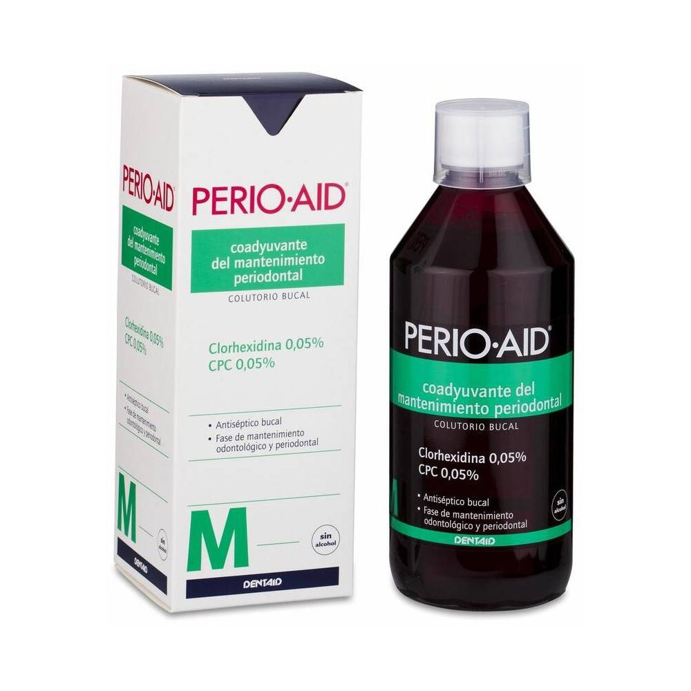 Perio-Aid Mantenimiento Y Control Colutorio 0.05% Clorhexidina 500Ml 2