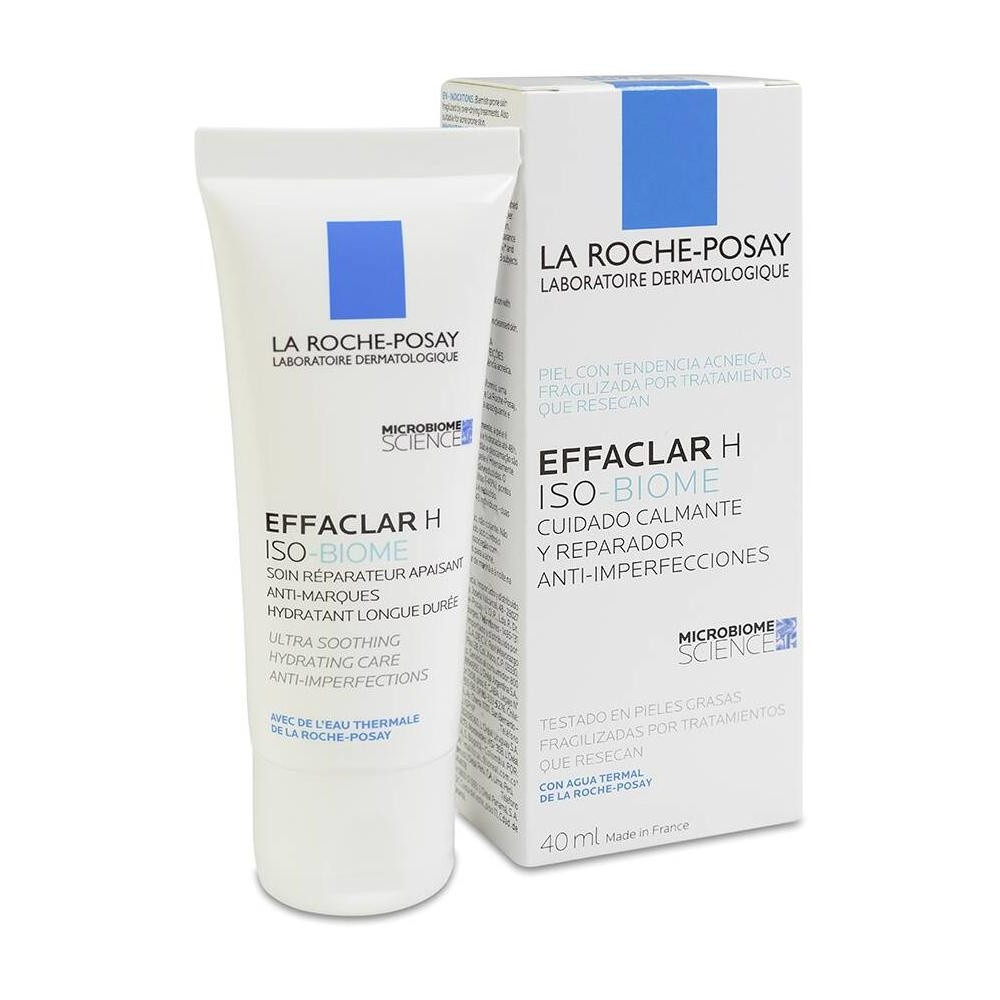 La Roche-Posay Effaclar H Hidratante Compensador Calmante, 40 Ml