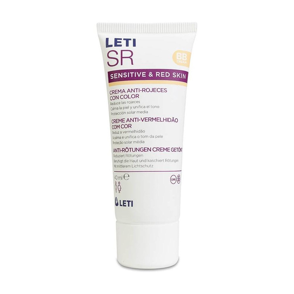 Leti Sr Crema Anti-Rojeces Con Color Spf 20, 40 Ml 2