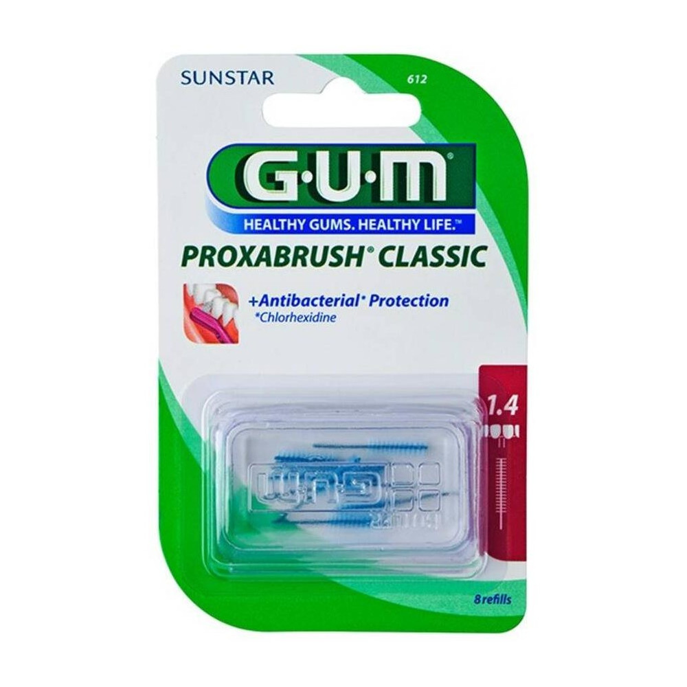 Butler Gum Recambio Proxabrush Classic Interdental 612, 8 Unidades