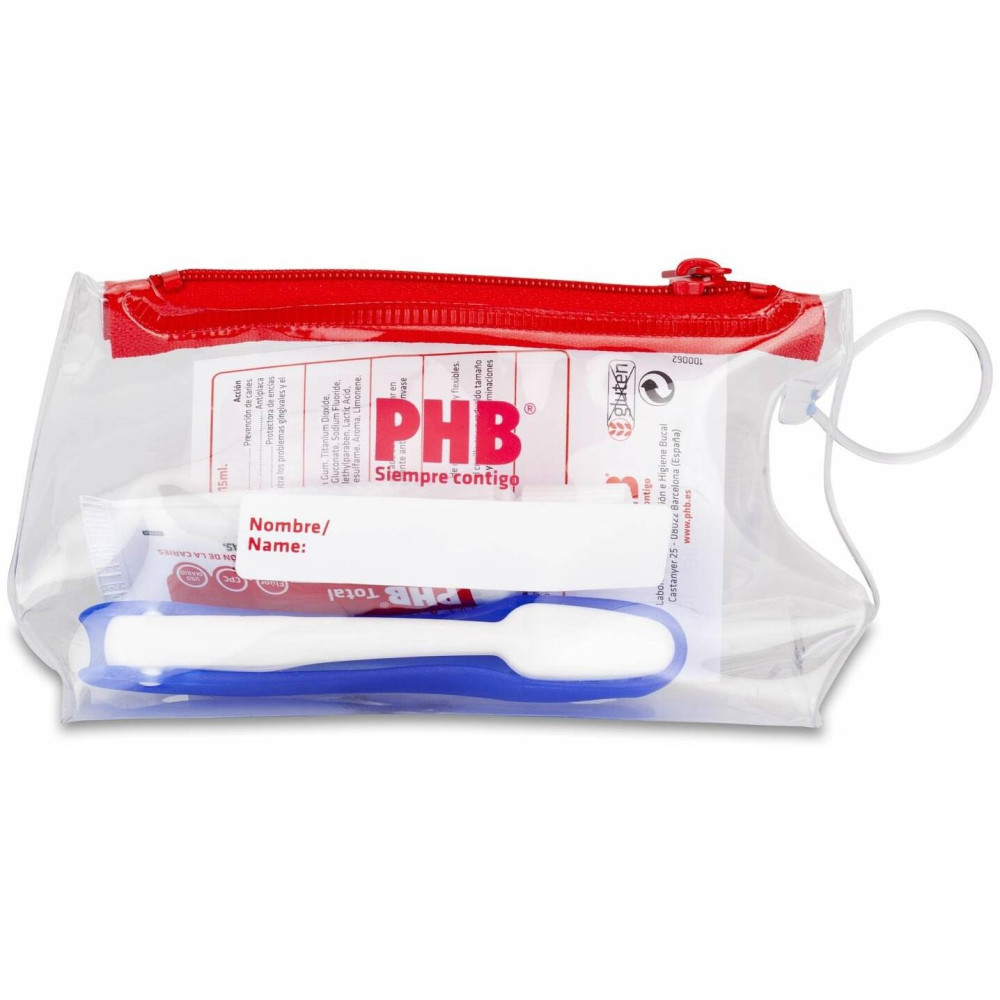 Phb® Kit Viaje Total Pasta Dental 15Ml + Cepillo Dental Viaje 1Ud