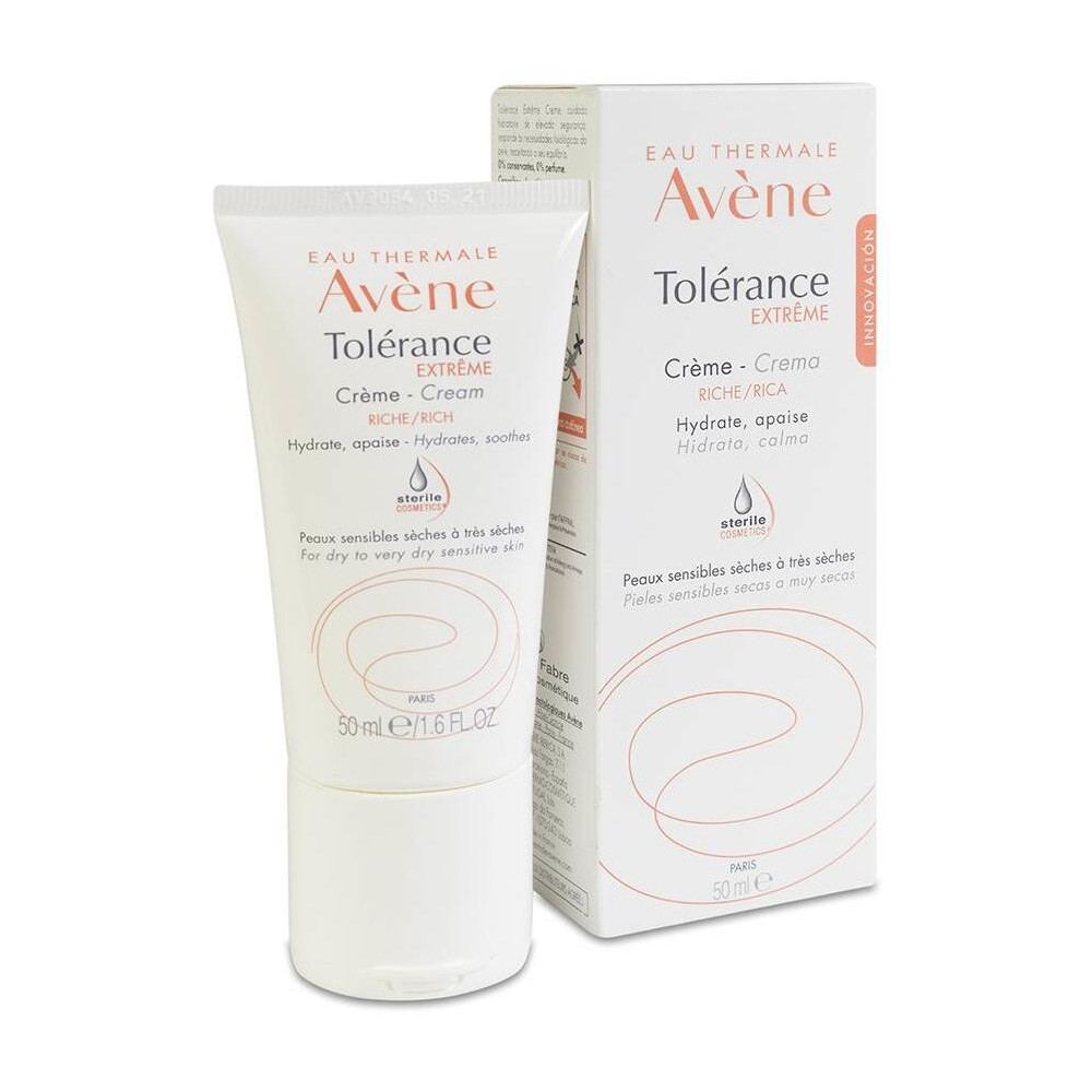 Avène Tolerance Extreme Crema Piel Hipersensible Y Alérgica, 50 Ml 2