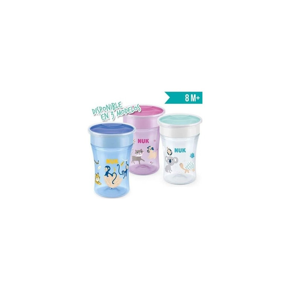 Pack Nuk Magic 360 Cup 9M+ 4Ud Surtidas