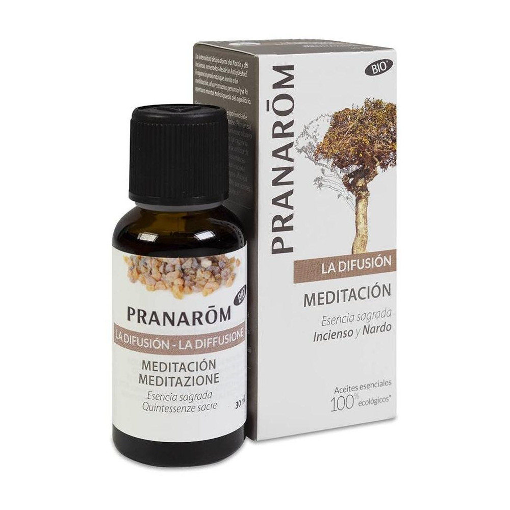 Pranarom Meditación Aceite Difusión, 30 Ml