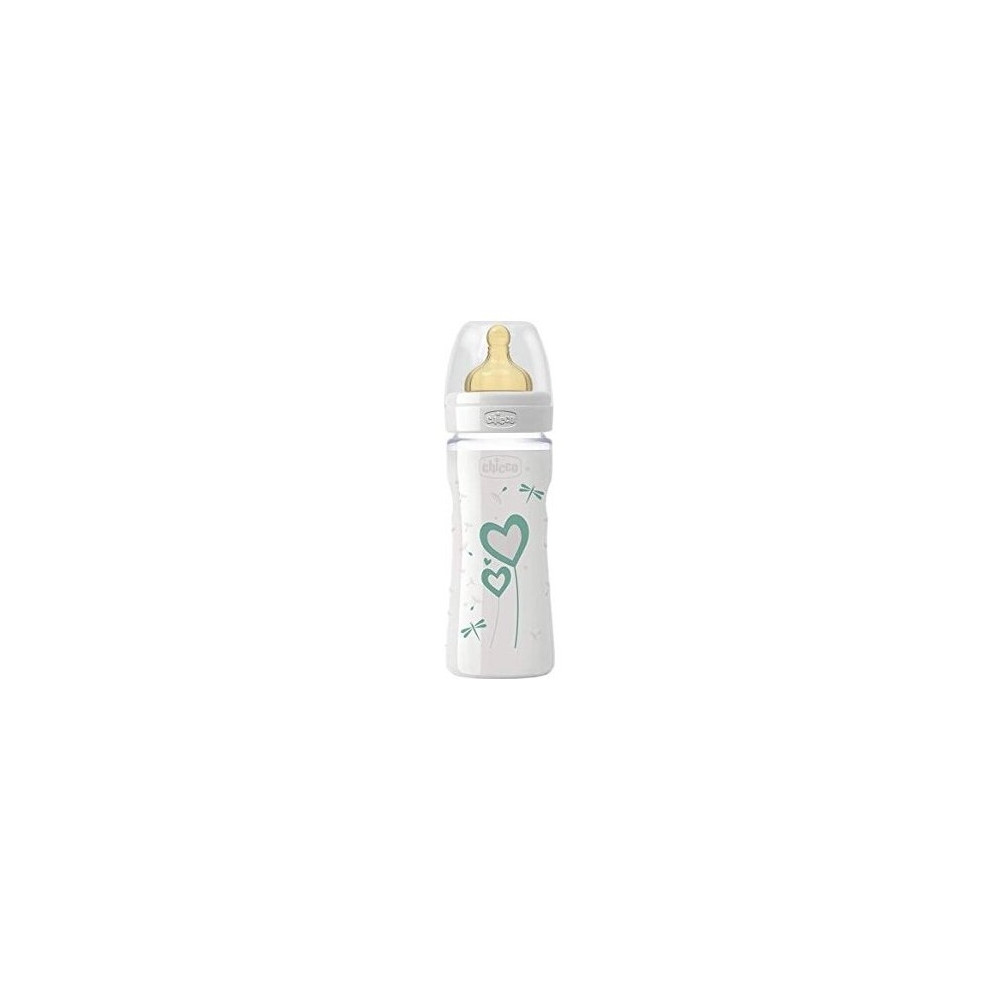 Chicco Well Being Biberón 240 Ml Flujo Lento 1Ud