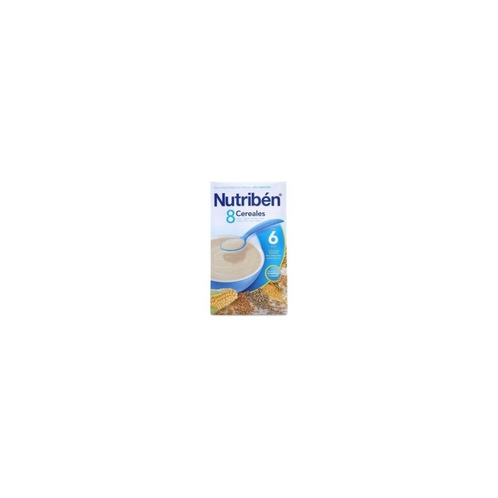 Nutriben Papilla 8 Cereales 300 Gramos