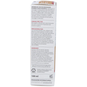 Pranarom Aceite De Masaje Aromalgic Espalda-Muslos-Gemelos, 100 Ml