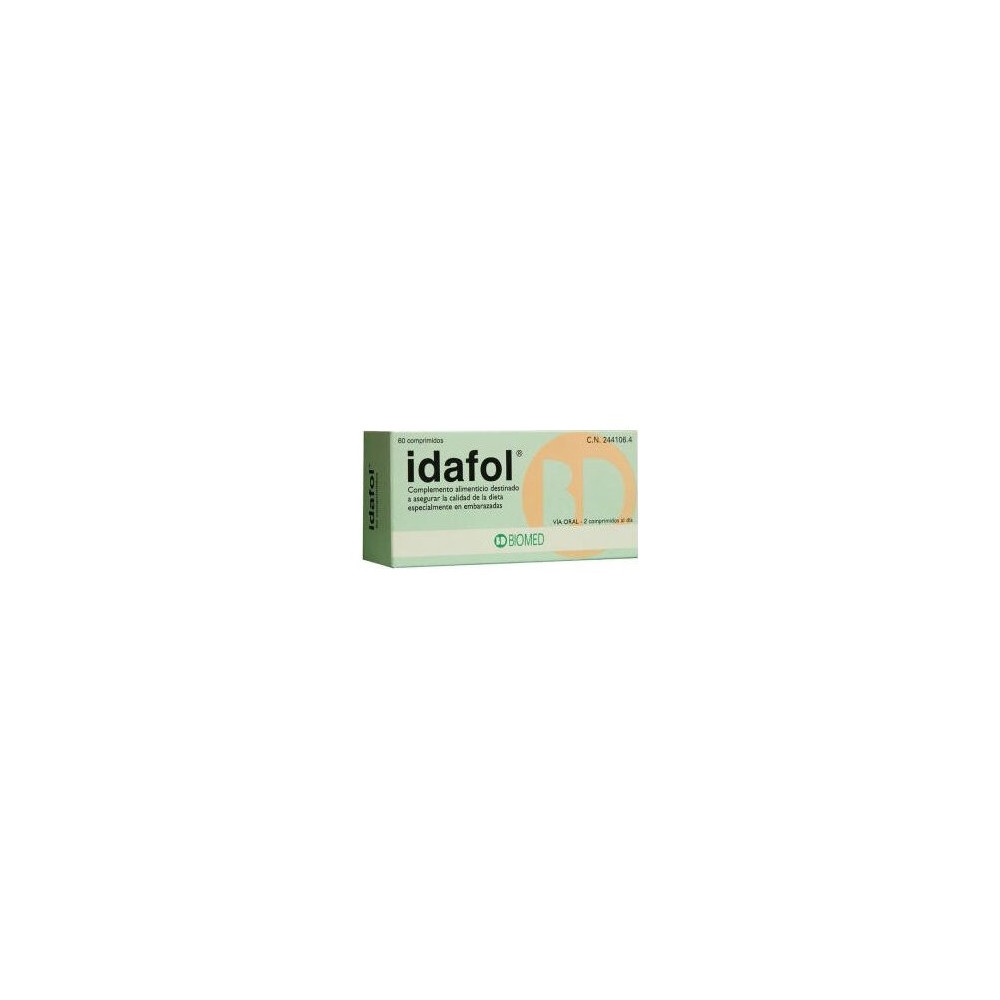Idafol 60 Cap (Yodo+Ac.Folico+Vit.B12)