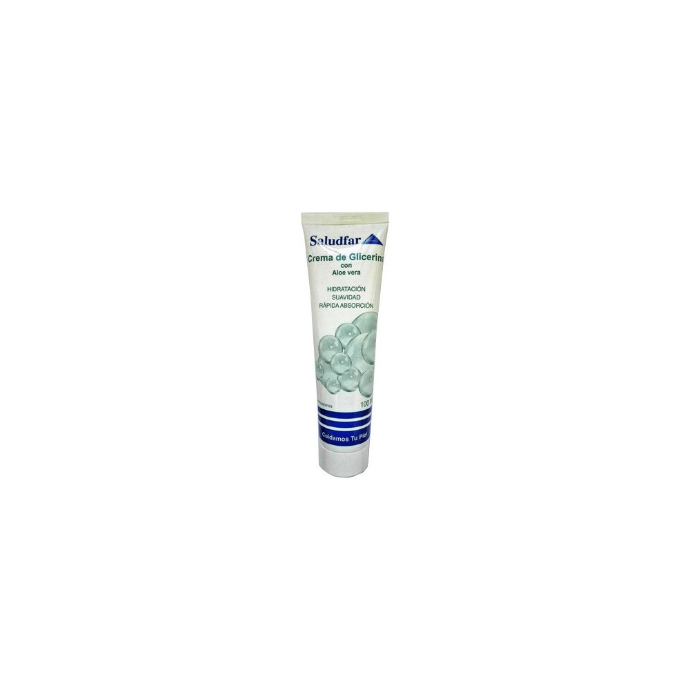 Saludfar Crema Glicerina Con Aloe 100 Ml