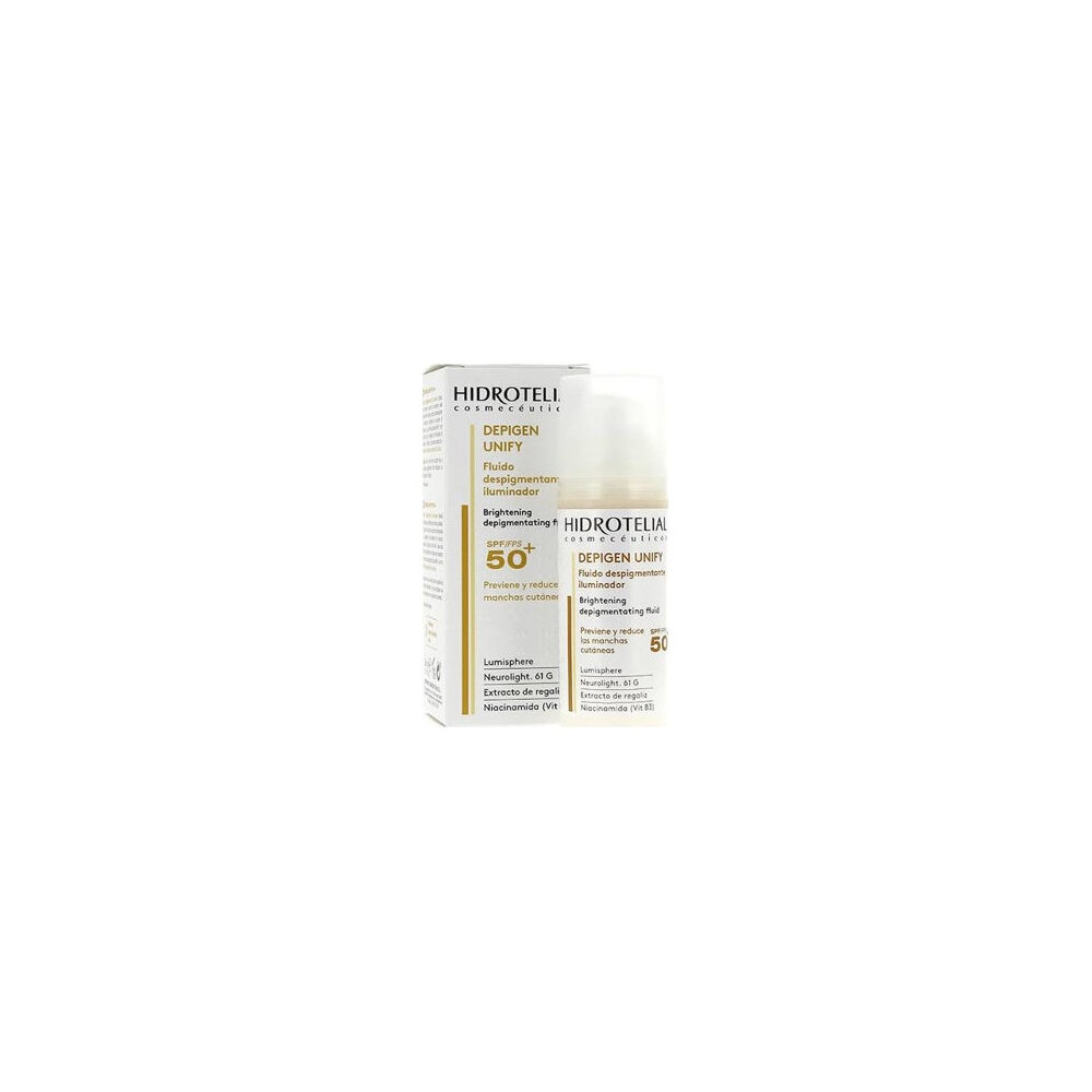 Hidrotelial Depigen Unify Fluido Despigmentante Spf50 50Ml