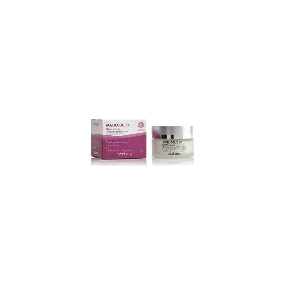 Sesderma Acglicolic 20 Crema Hidratante Spf15+ 50Ml