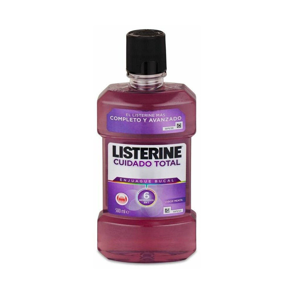 Listerine Cuidado Total Enjuague Bucal, 500 Ml