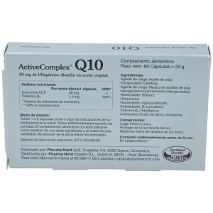 Activecomplex Q10 30Mg. (Quinona) 60Cap.
