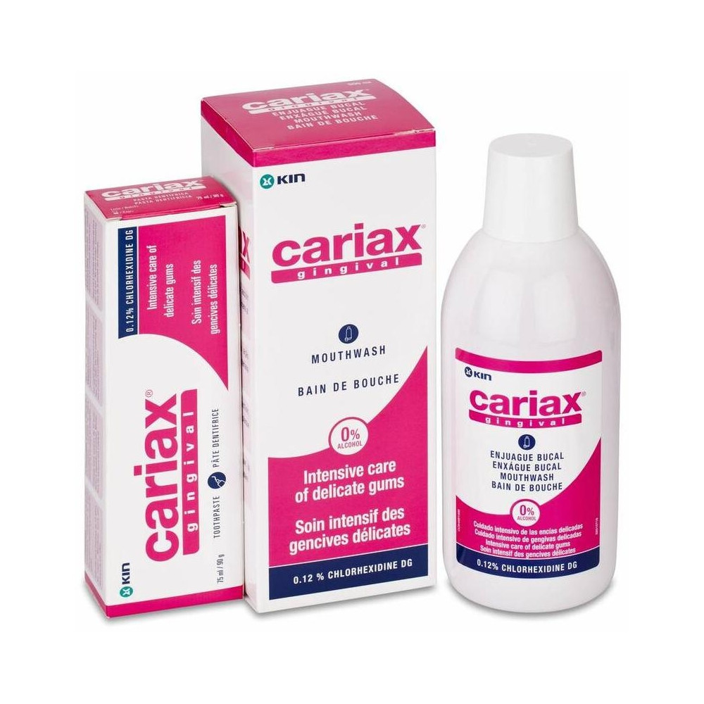 Pack Cariax Gingival Colutorio + Pasta Dentífrica De Regalo, 1 Ud