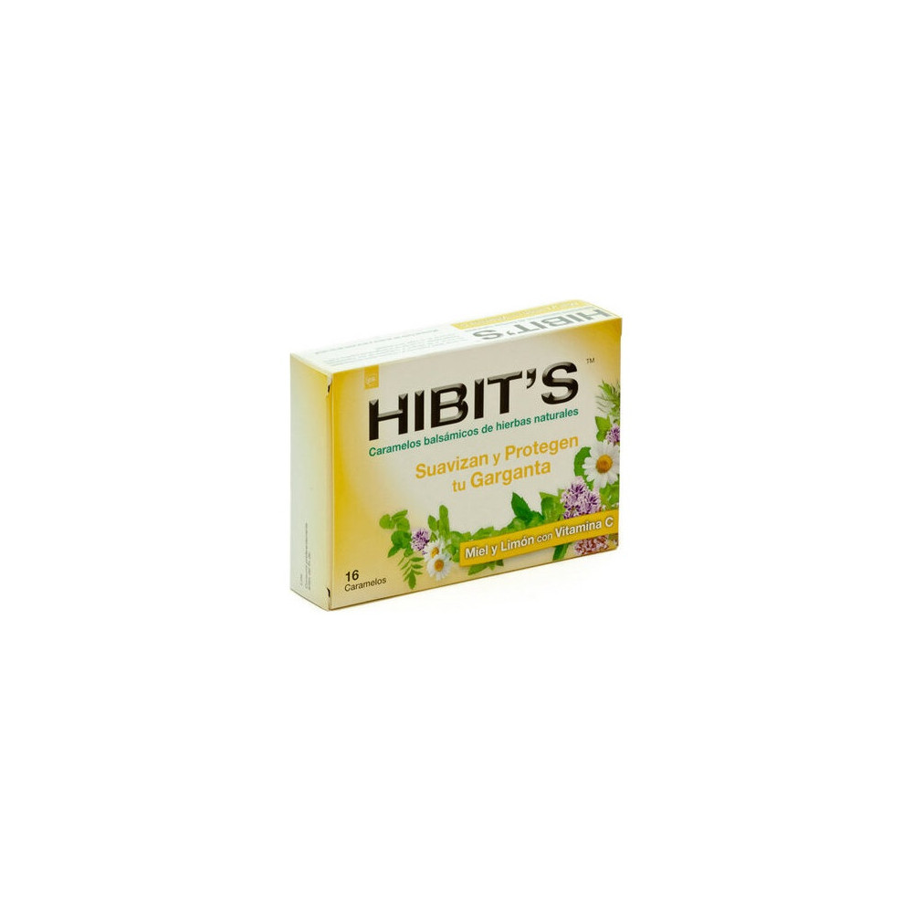 Hibits Garganta Miel Y Limon 16Caramelos