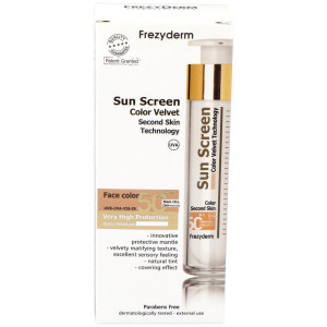 Sun Screen Color Velvet Spf 50+ Crema Solar 50Ml.