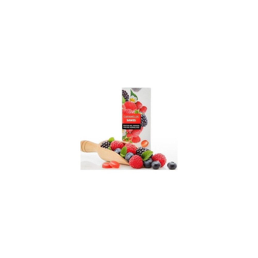 Sawes Caramelos Balsámicos Sin Azúcar Sabor Frutos Del Bosque Con Vit C En Blister 22G
