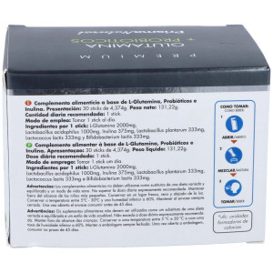 Prisma Natural Glutamina + Probióticos 30 Sticks