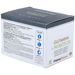 Prisma Natural Glutamina + Probióticos 30 Sticks