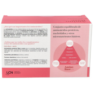 Lcn Amino Base Sabor Frutos Rojos 30 Sobres