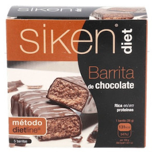 Siken Diet Barrita De Chocolate, 5 Uds