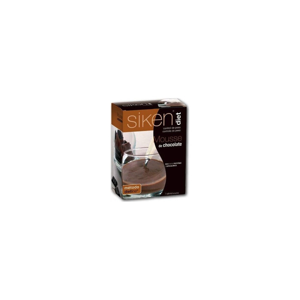 Siken Diet Mousse Chocolate 7 Sobres