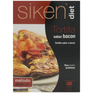 Siken Diet Tortilla De Bacon 7 Sobres