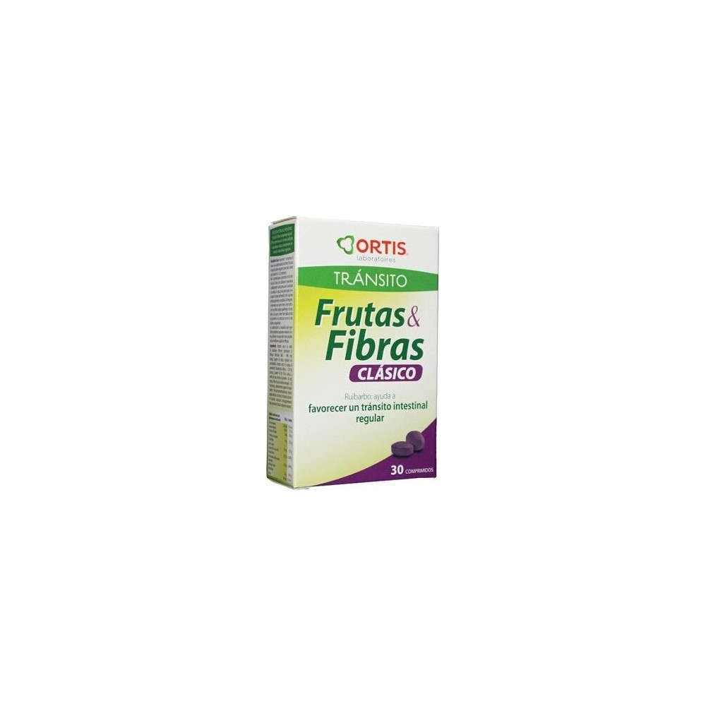 Ortis Fruits Y Fibres Transit Intestinal 30 ComprimS