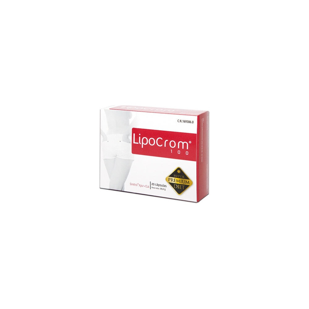 Lipocrom 100 20 Capsulas