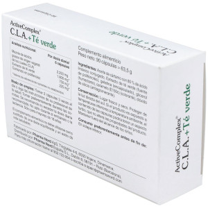 Activecomplex Cla + Te Verde 90 Capsulas