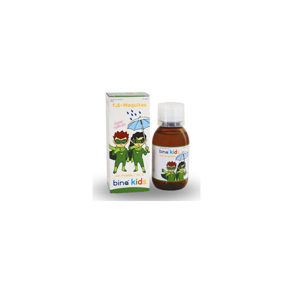 Bina Kids Tos Seca Moquitos Jarabe 150Ml