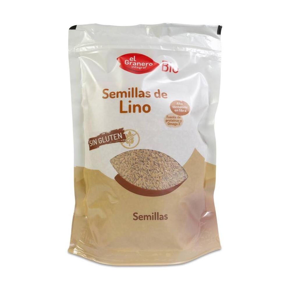 El Granero Semillas De Lino Biologicas 500 Grs
