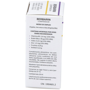 Heliosar Berbarin Compensium Gotas 50 Ml