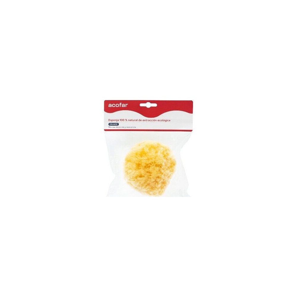 Acofar Esponja Natural Talla Grande 1Ud