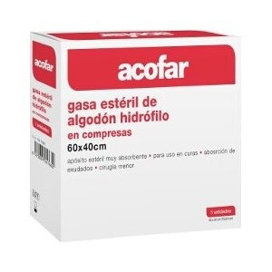 Acofar Gasa Estéril Algodón...